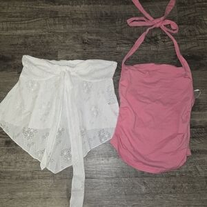 SHEIN Womens Halter Tops Set Of 2